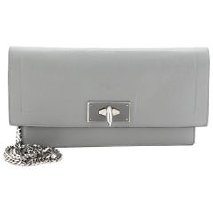 Givenchy Shark Chain Wallet Leather