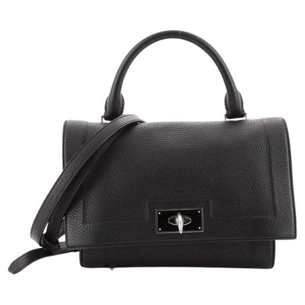 Givenchy Shark Convertible Satchel Leather Mini
