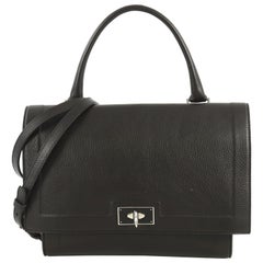 Givenchy Shark Convertible Satchel Leather Small