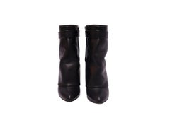 Givenchy Shark Lock Fold Over Ankle Boots Size EU 36
