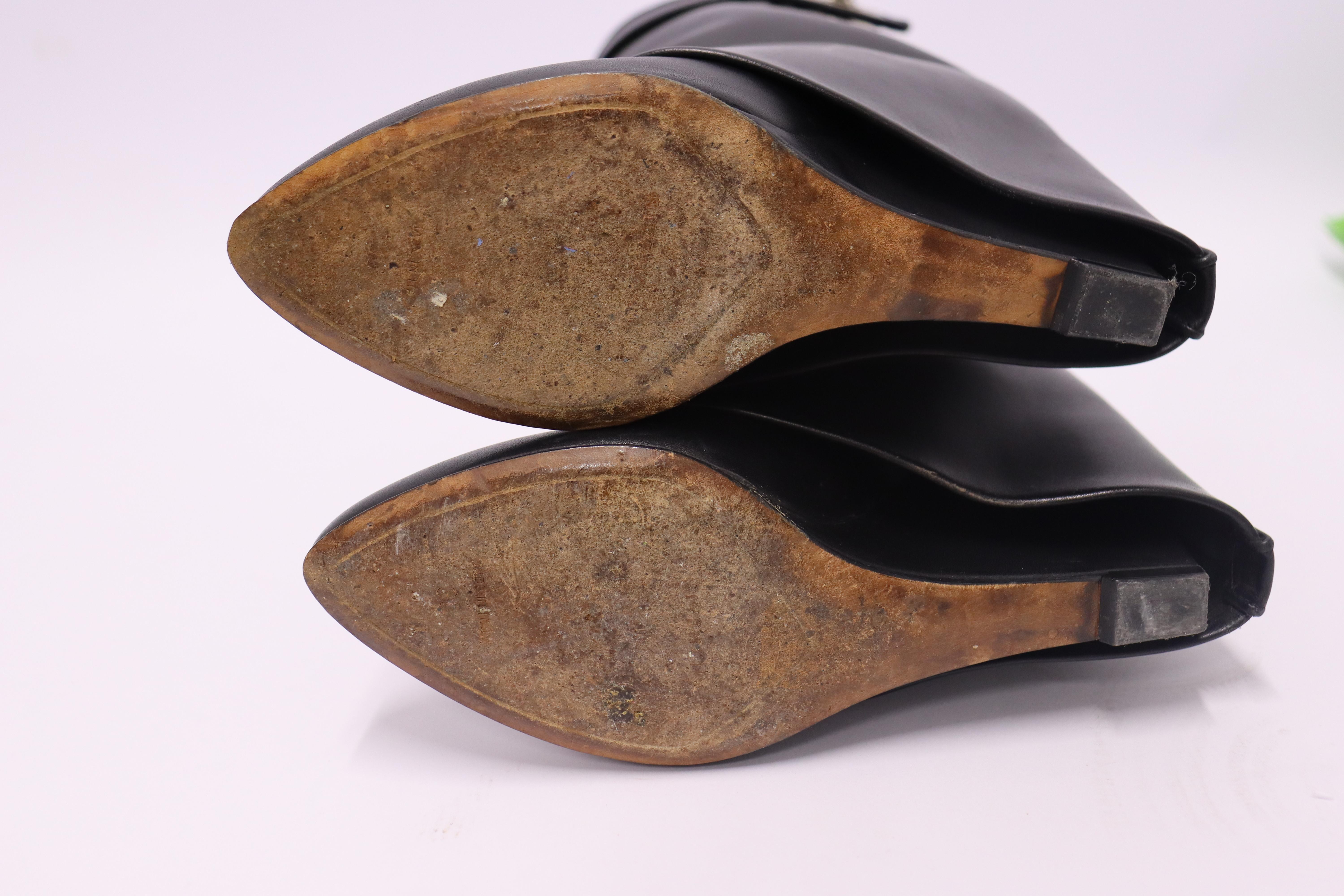 Givenchy Shark Lock Fold Over Ankle Boots Größe EU 36 im Angebot 3