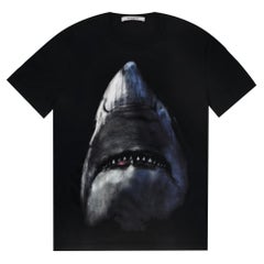 Givenchy Shark Print Slim-Fit Cotton T-Shirt