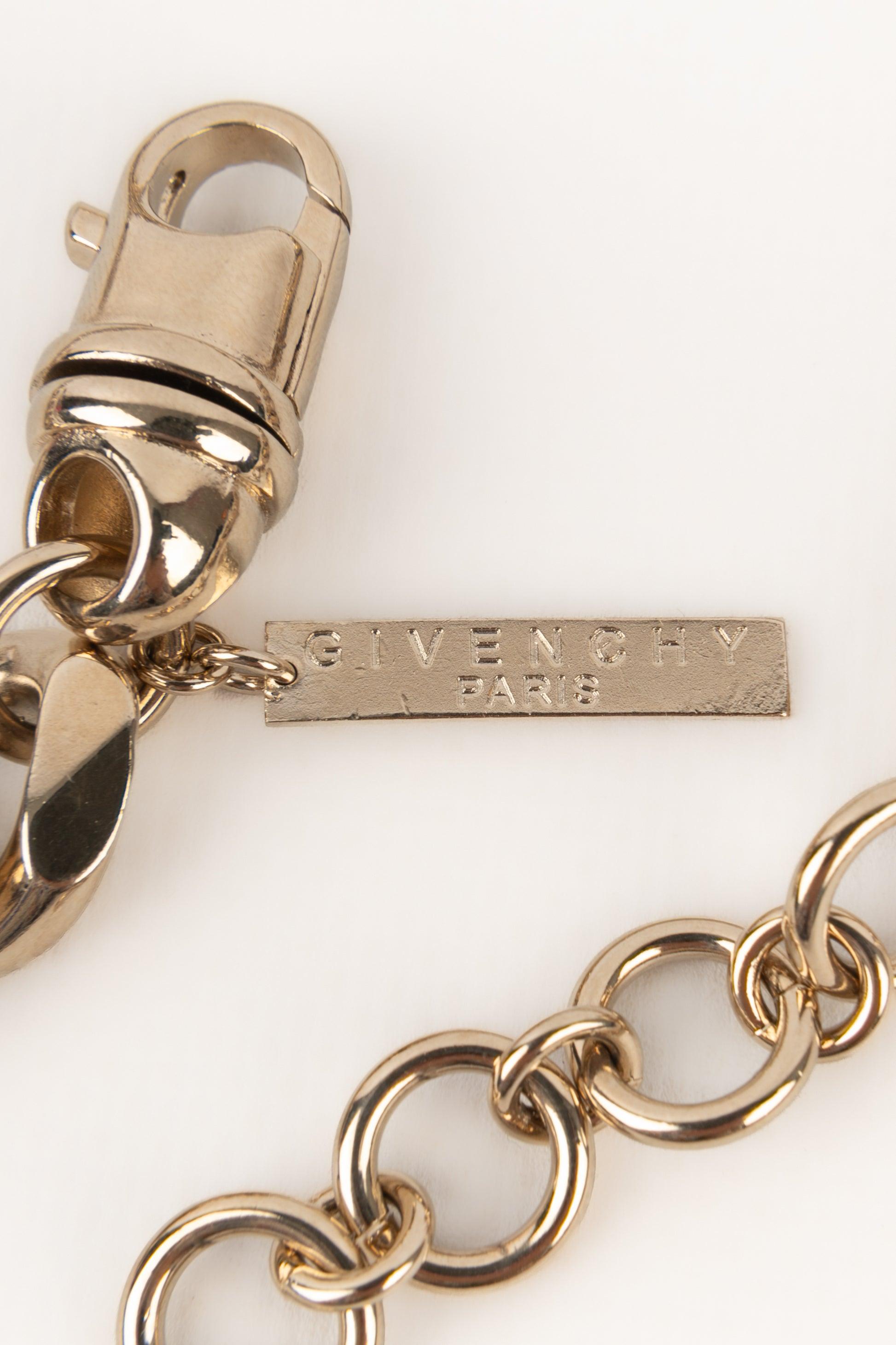 Collana corta a catena in metallo champagne 