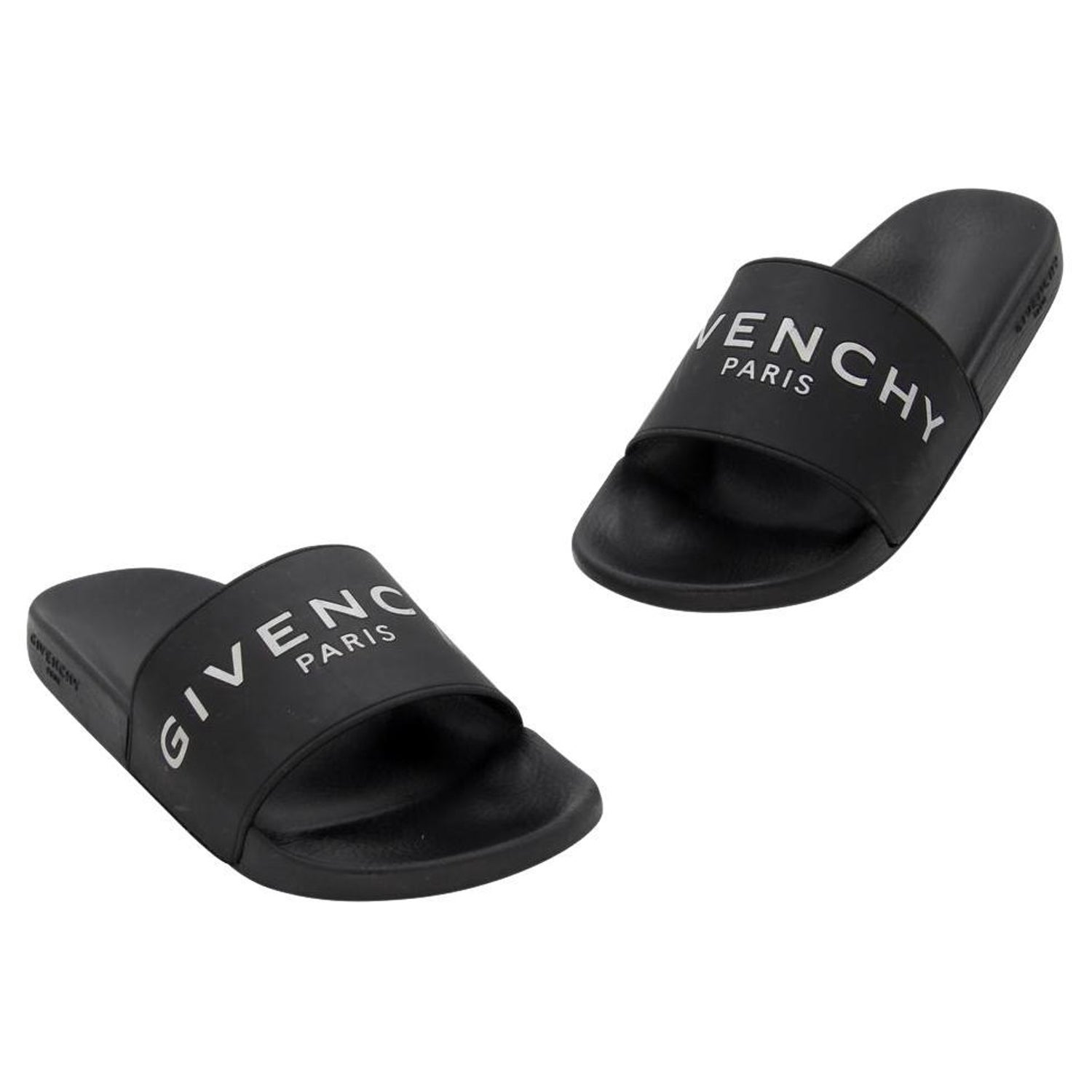 Givenchy Signature Print 40 Pool Sandals GV-0223N-0042 For Sale at 1stDibs