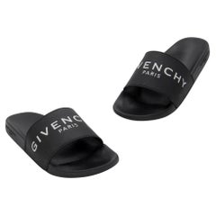 Givenchy Signature Print 40 Pool Sandals GV-0223N-0042