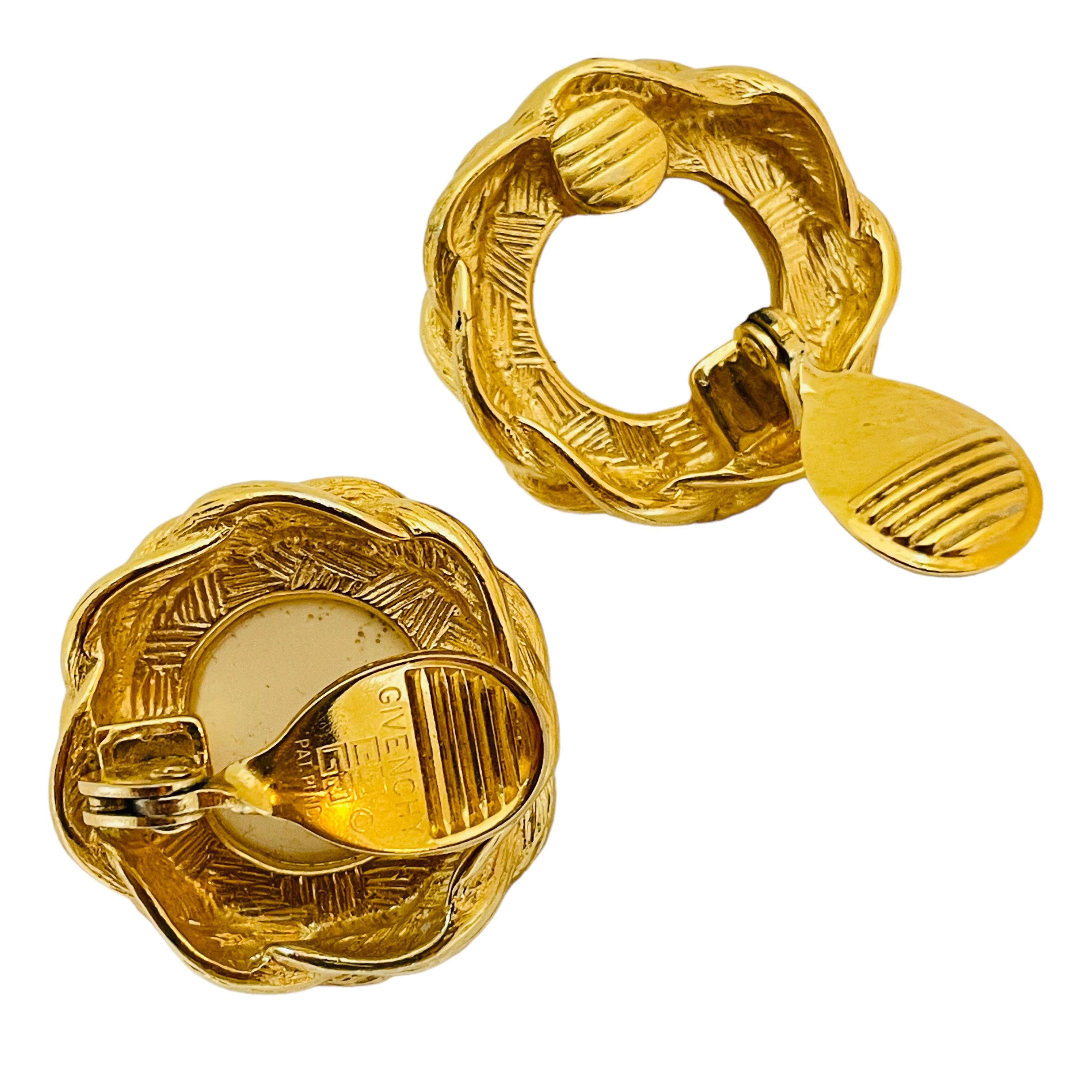 vintage givenchy earrings