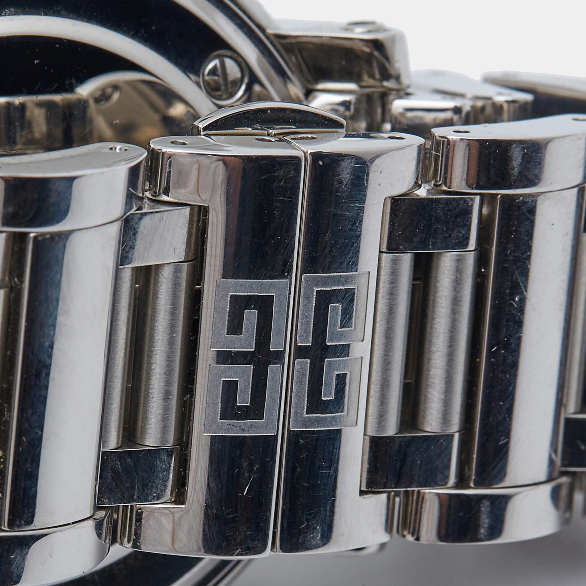 Givenchy Silver Stainless Steel GV.5220J Men's Wristwatch 48 mm 1
