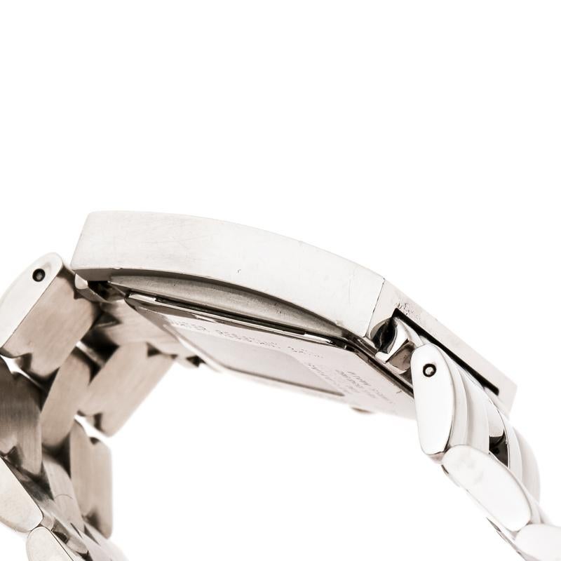 Contemporary Givenchy Silver White Stainless Steel Apsaras CAL302005 Women's Wristwatch 23 mm