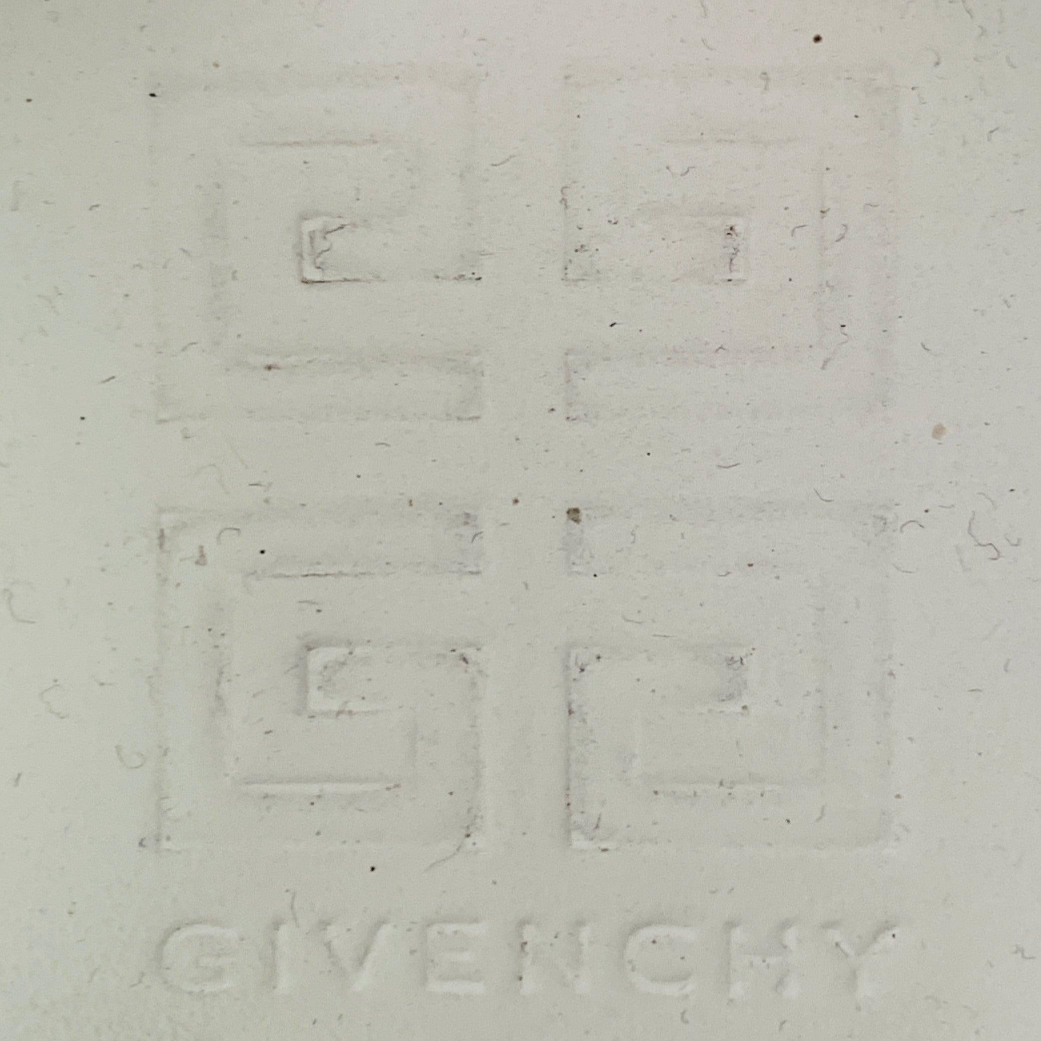 GIVENCHY Size 8 White Black Leather Logo Calfskin Low Top Sneakers 2