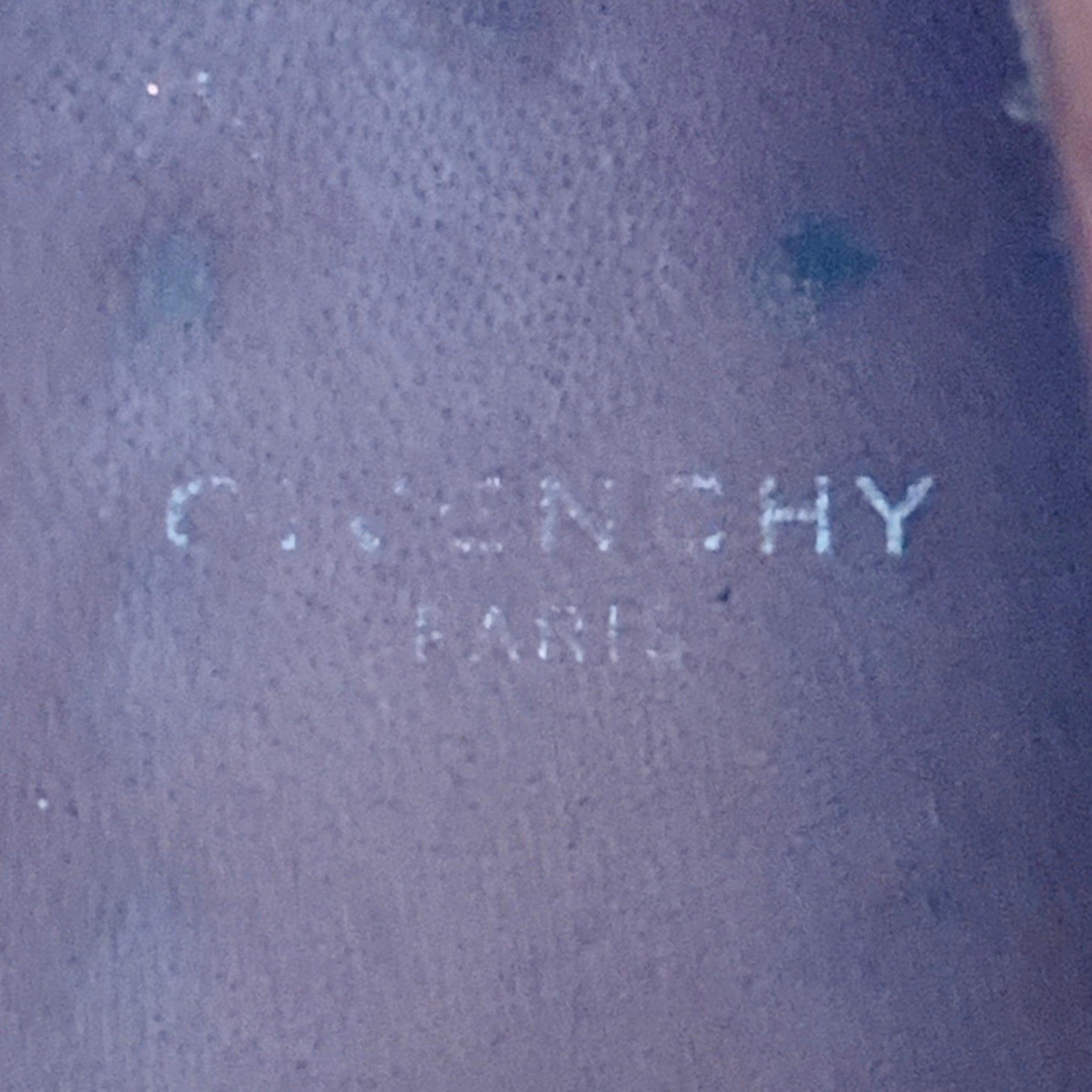 GIVENCHY Size 9 White Studded Belted Ankle Boots For Sale 3