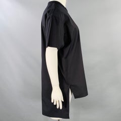 GIVENCHY Größe L T-Shirt mit Rundhalsausschnitt aus schwarzer Baumwolle