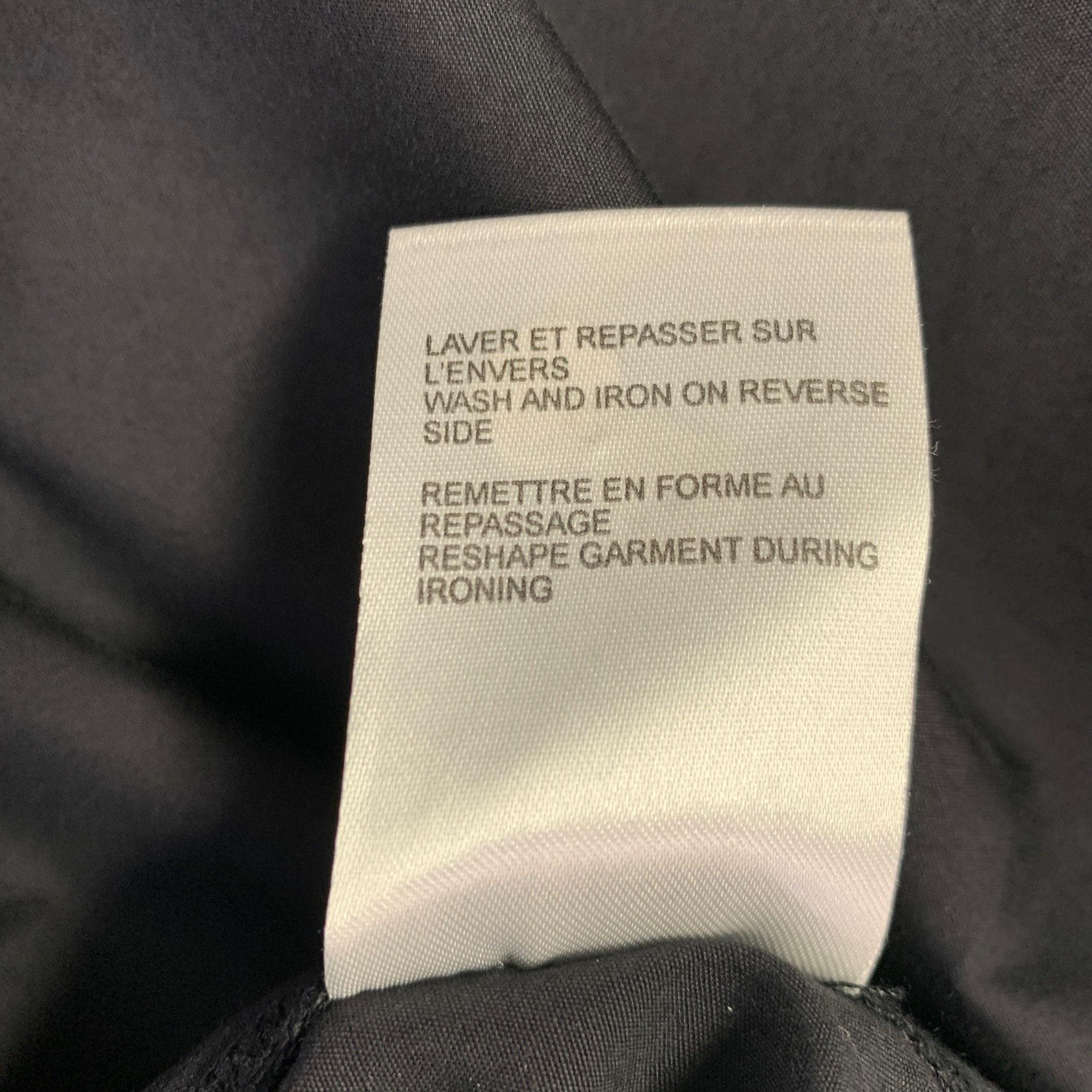 GIVENCHY Size L Black Cotton Crew Neck T-Shirt For Sale 2