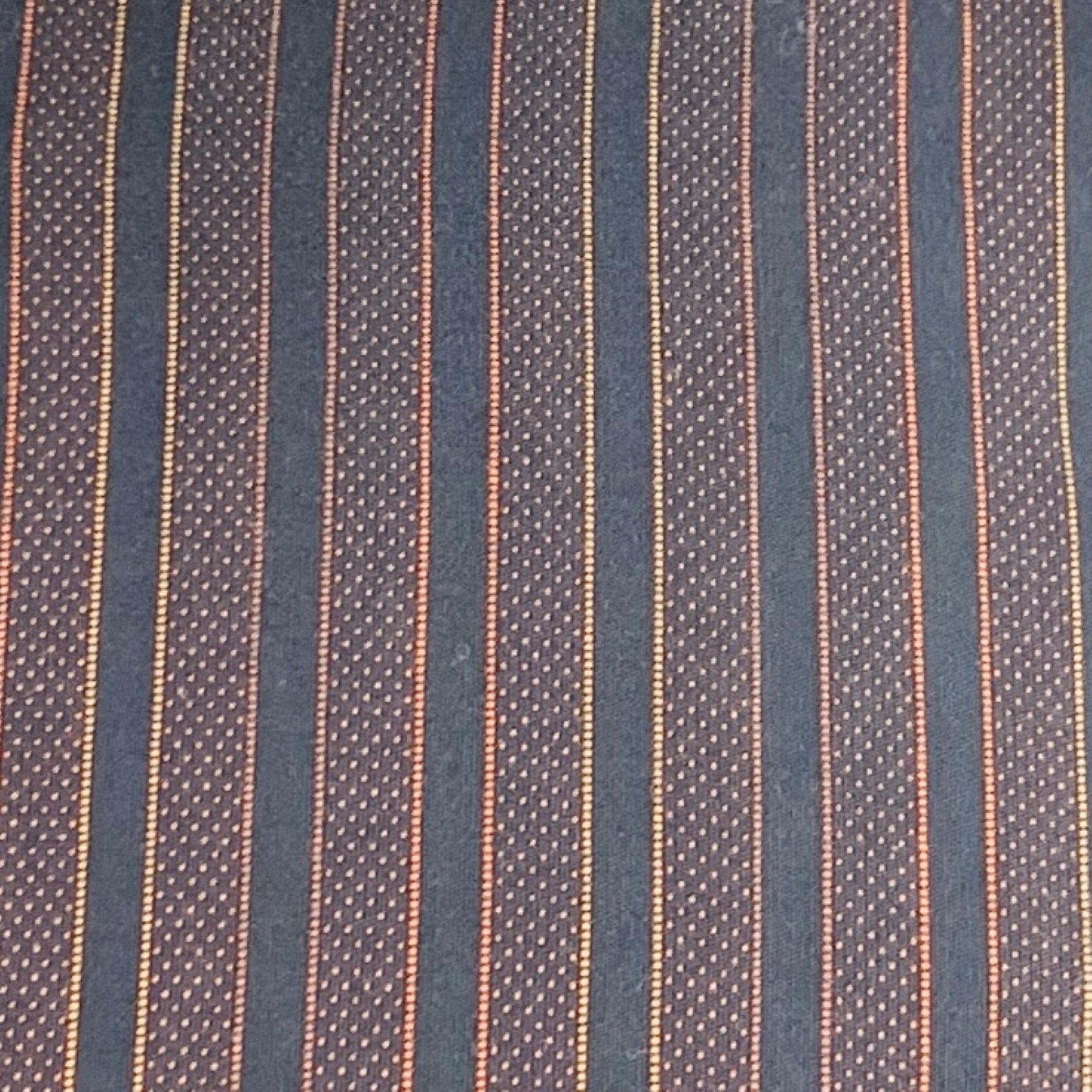 GIVENCHY long sleeve shirt
in a black and orange woven fabric featuring a stripe pattern, spread collar, and button closure. Excellent Pre-Owned Condition. Fabric and care tags removed. 

Marked:   40 

Measurements: 
 
Shoulder: 16 inches  Chest: