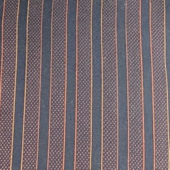 GIVENCHY Size M Black Orange Stripe Long Sleeve Shirt