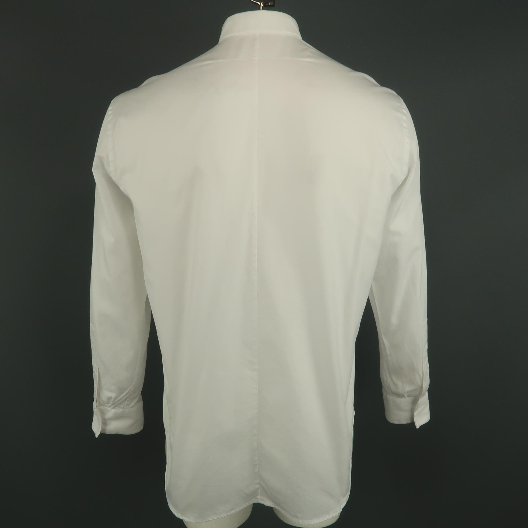 givenchy white button down shirt