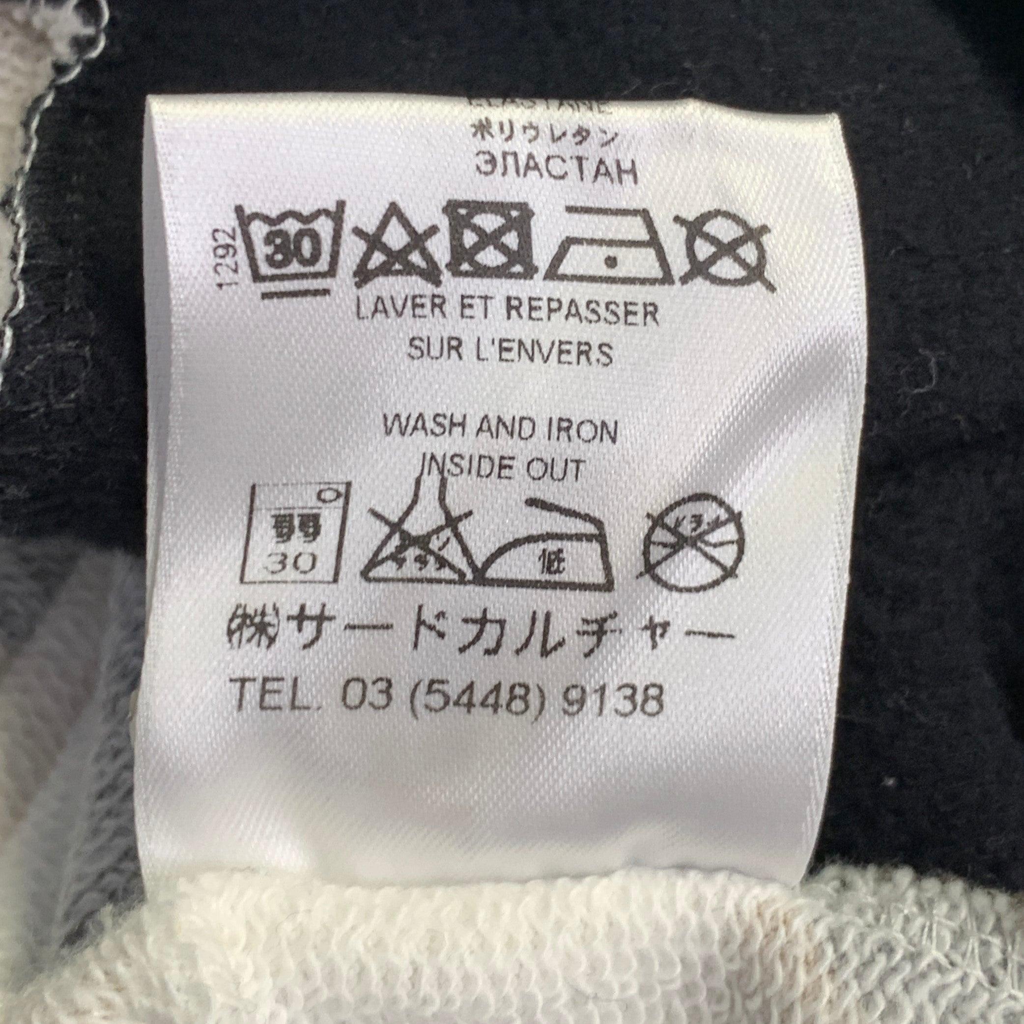 GIVENCHY Taille S Noir Marron Crème Coton Géométrique Col ras du cou Pullover en vente 5