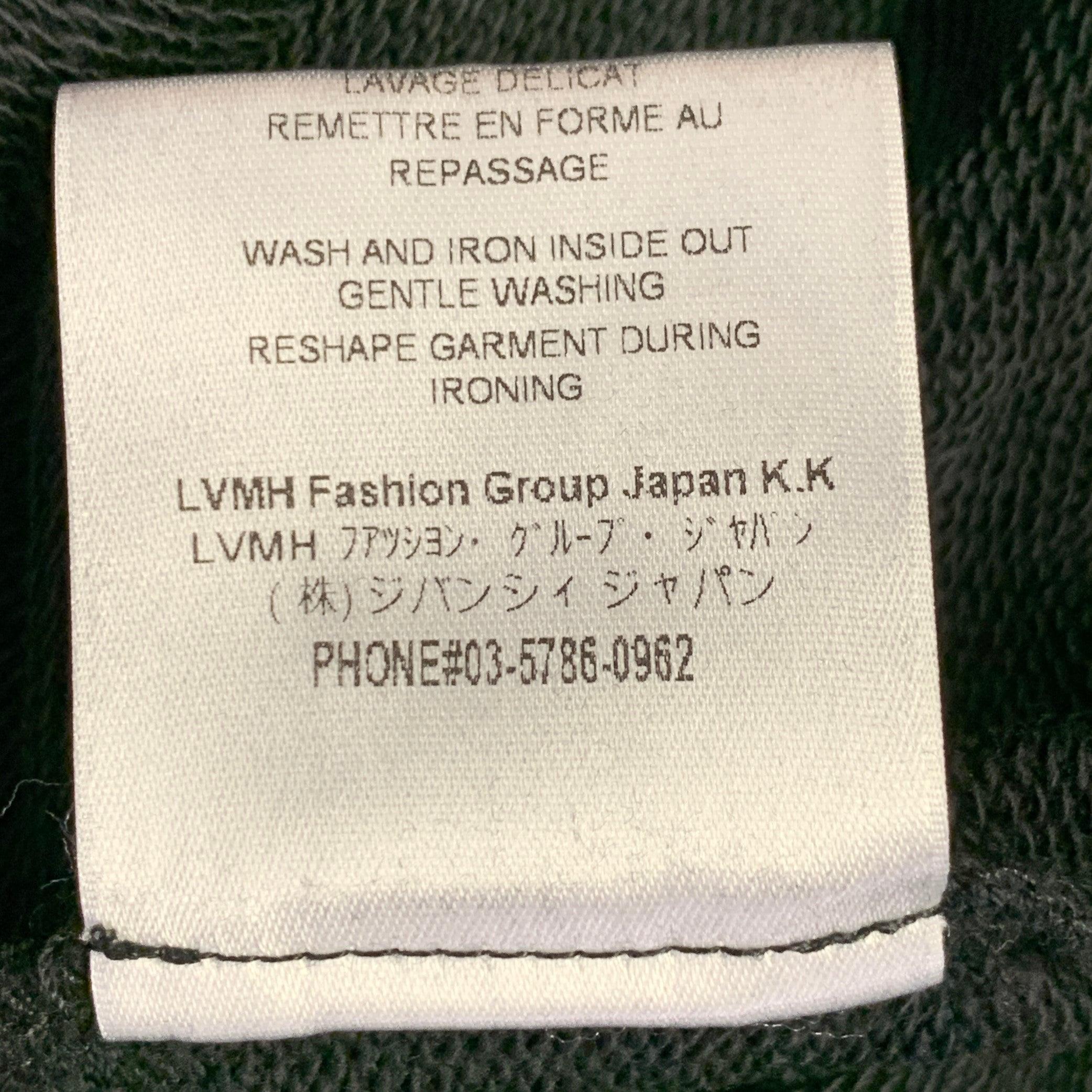 GIVENCHY Size XXL Black Angel Graphic Cotton Crew Neck Sweatshirt For Sale 6