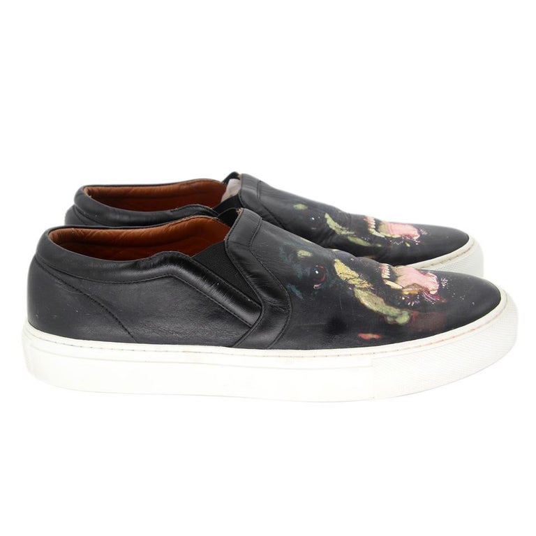 Givenchy Skate Slip-On 40/10 Rottweiler Dog Printed Sneakers GV