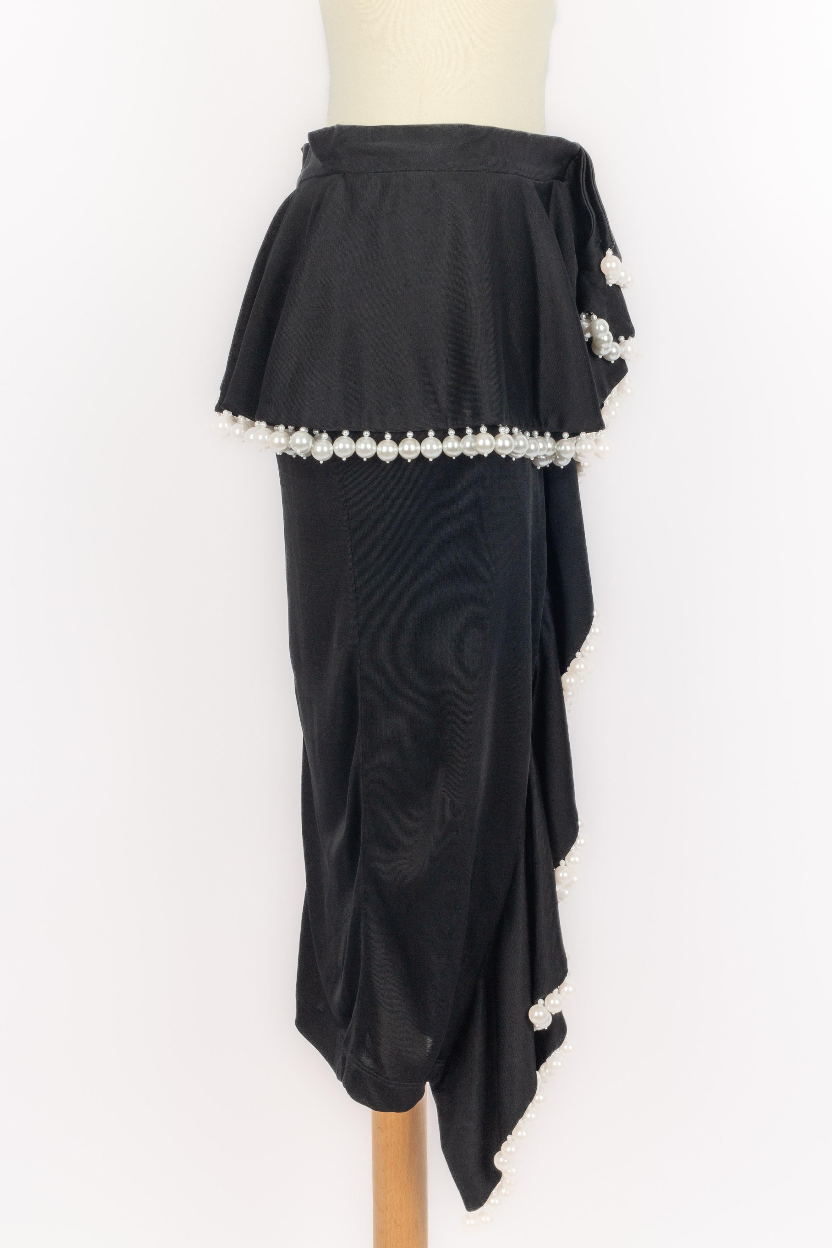 Falda Givenchy Resort 2017 Negro en venta