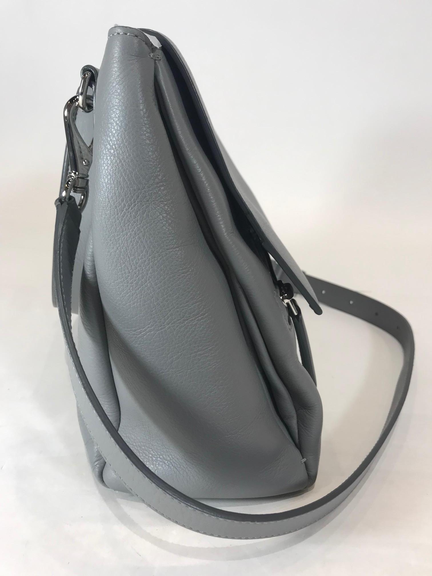 Gray Givenchy Small Pandora Pure Satchel For Sale