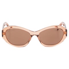 Givenchy SS24 Beige Cat Eye GV Day Sunglasses