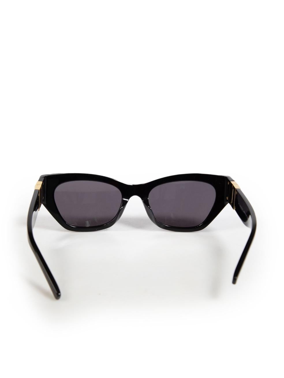 Givenchy SS24 Schwarze Katzenaugen-Sonnenbrille Damen