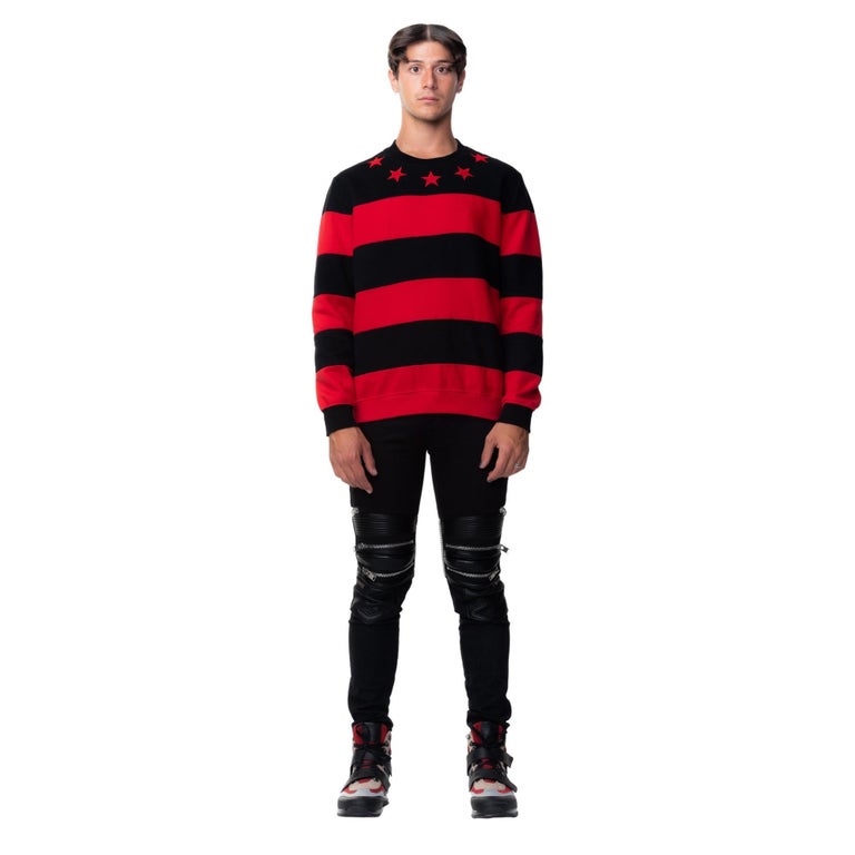 Givenchy Stars And Stripes Red/black Sweatshirt (LARGE) at 1stDibs | givenchy  jumper stars, givenchy red and black sweater, givenchy sweater stars