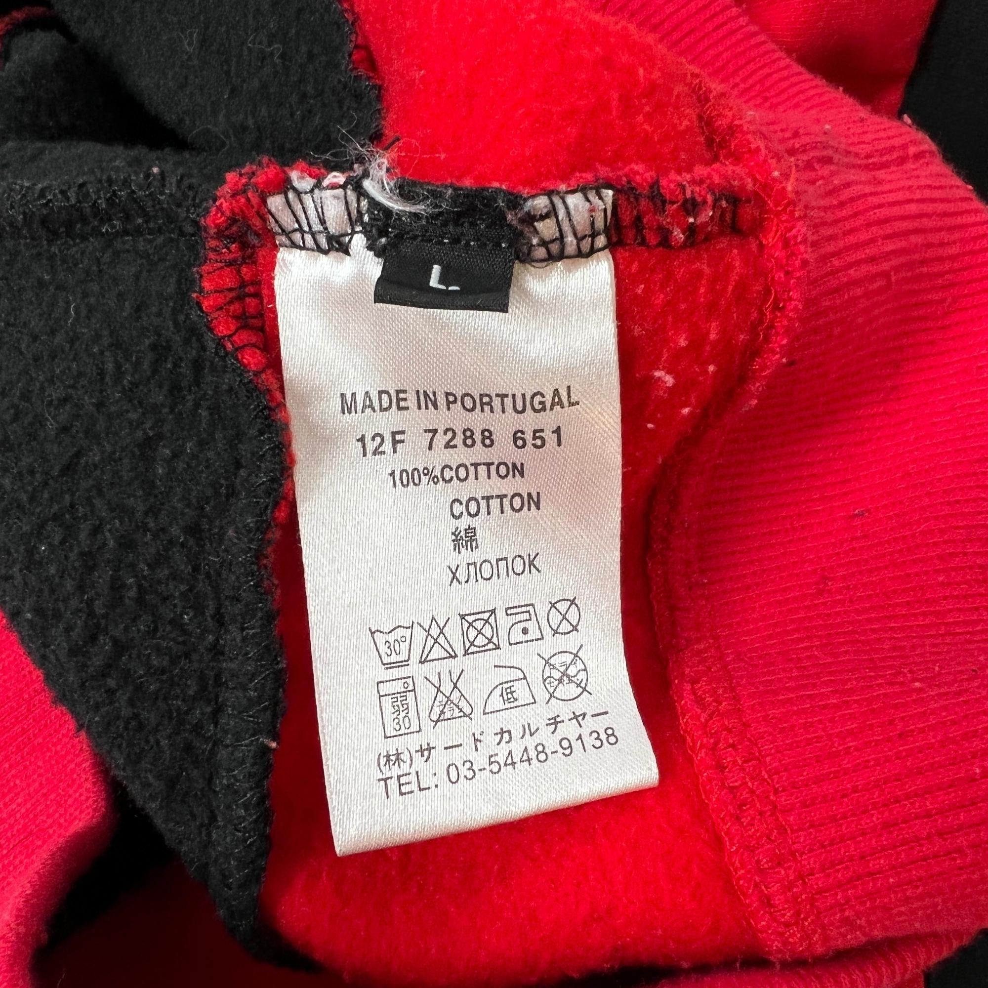 Givenchy Stars And Stripes Red/black Sweatshirt (LARGE) In Excellent Condition In Montreal, Quebec