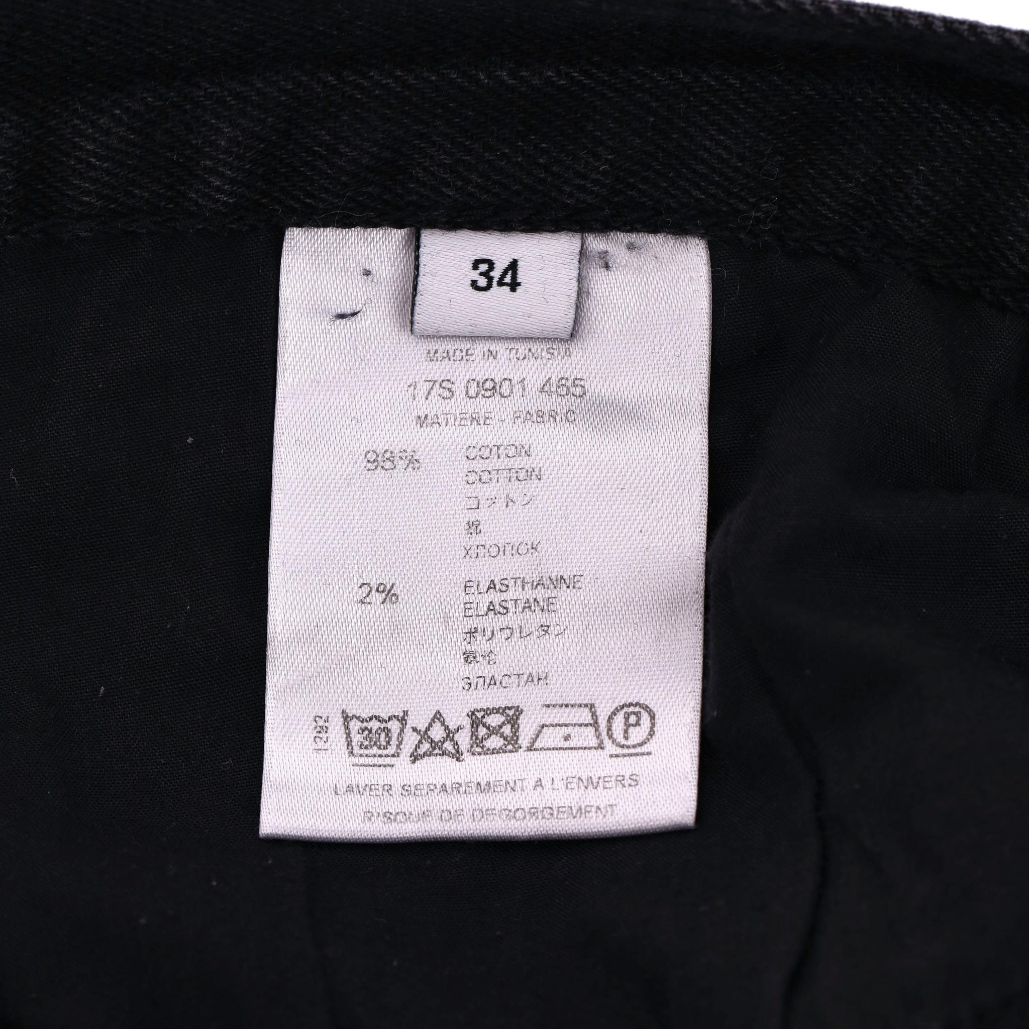 Givenchy Straight Leg Cotton Jeans For Sale 4
