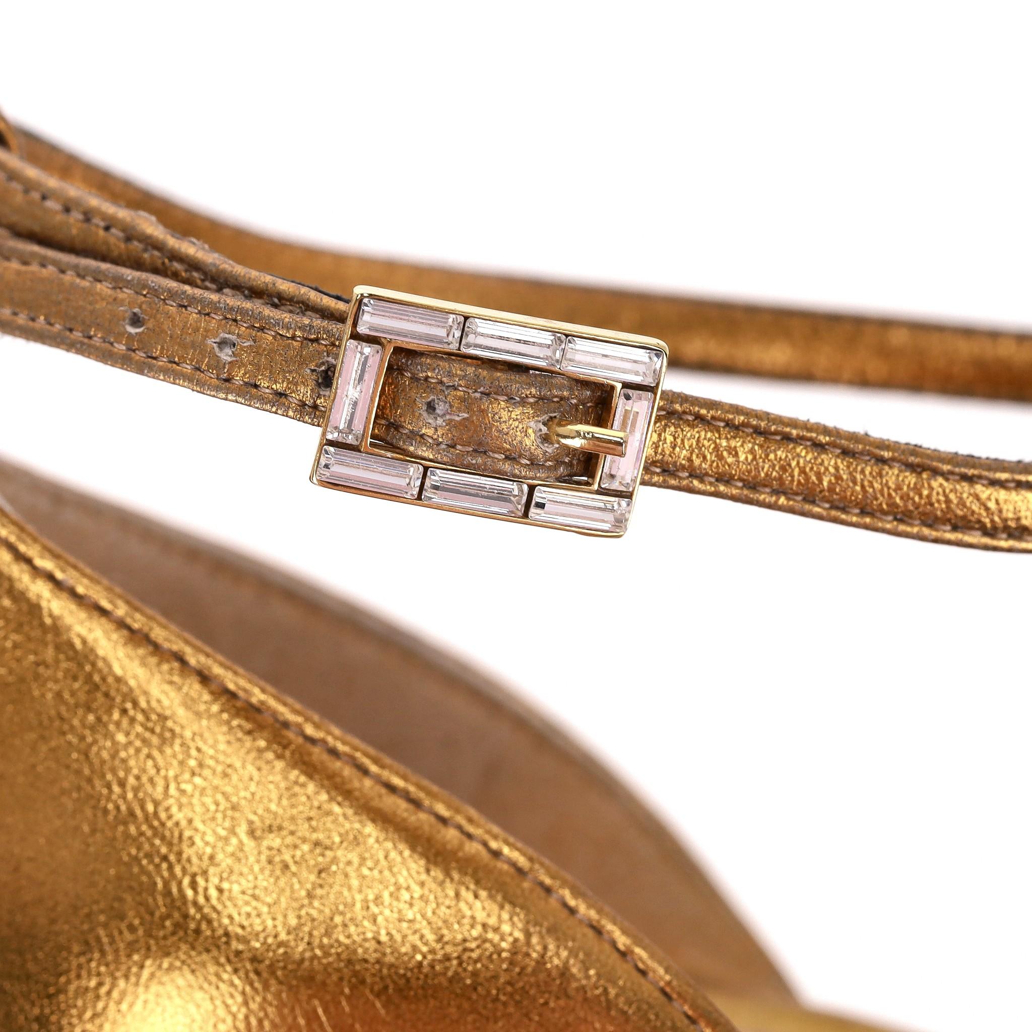 Givenchy Strappy Crystal & Bead Embellished Leather Sandals For Sale 3