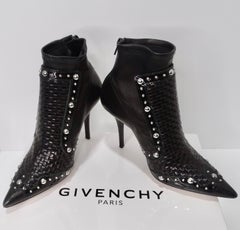 Givenchy Studded Iron Ankle Boots