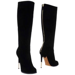 Used Givenchy Suede Knee-High Boots