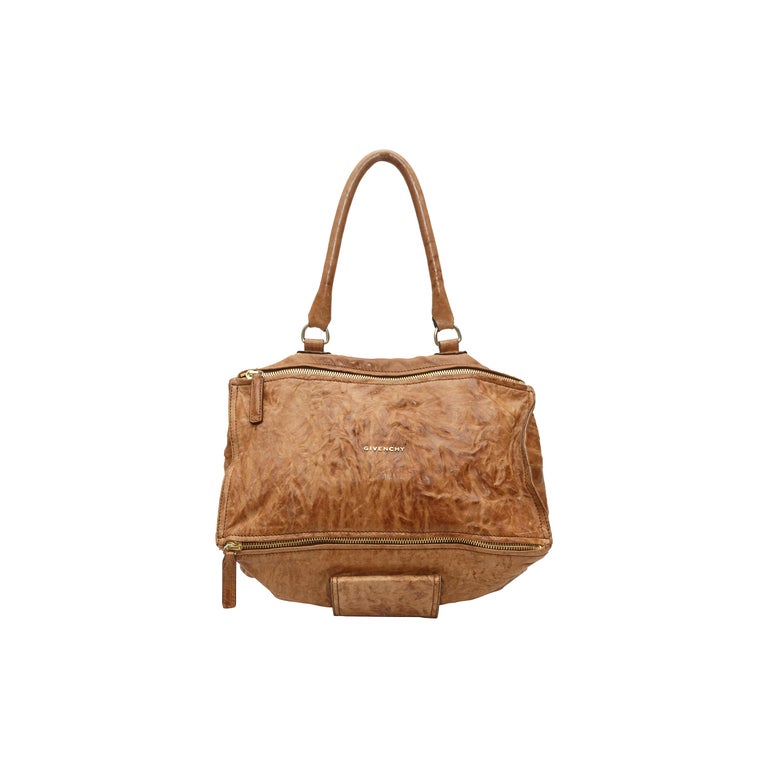 Givenchy Tan Leather Pandora Bag For Sale at 1stDibs