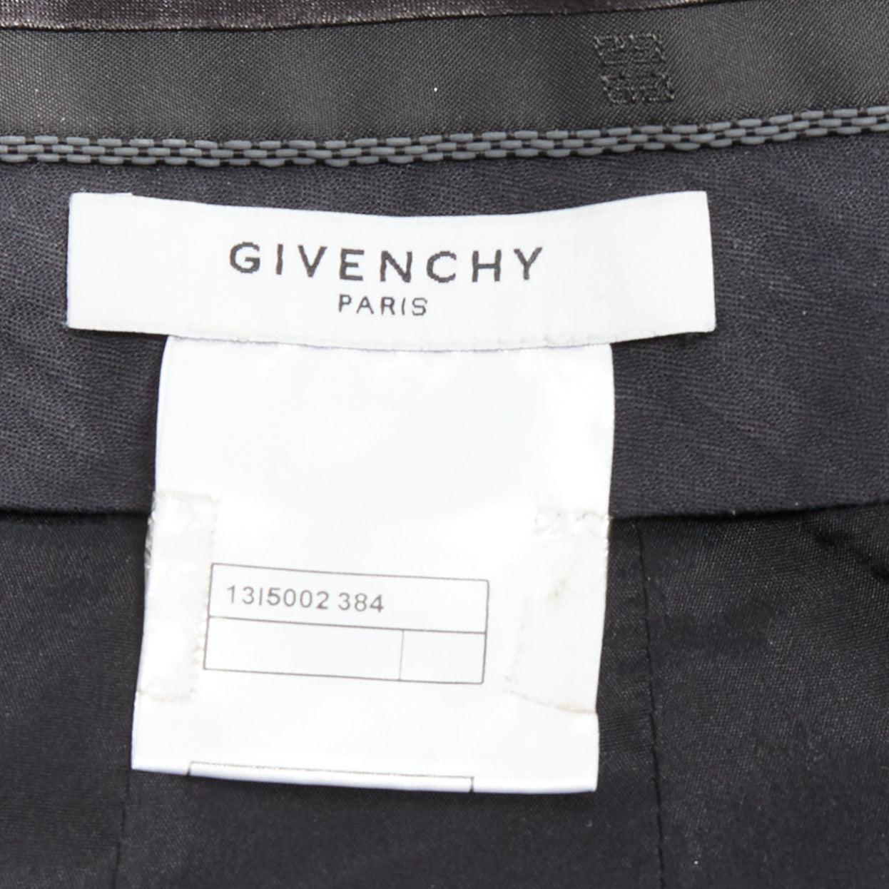 GIVENCHY Tisci 2013 negro rosa rosa estampado floral short de corte alto en venta 3