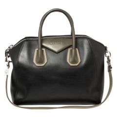 Used Givenchy Tri Color Leather Medium Antigona Satchel