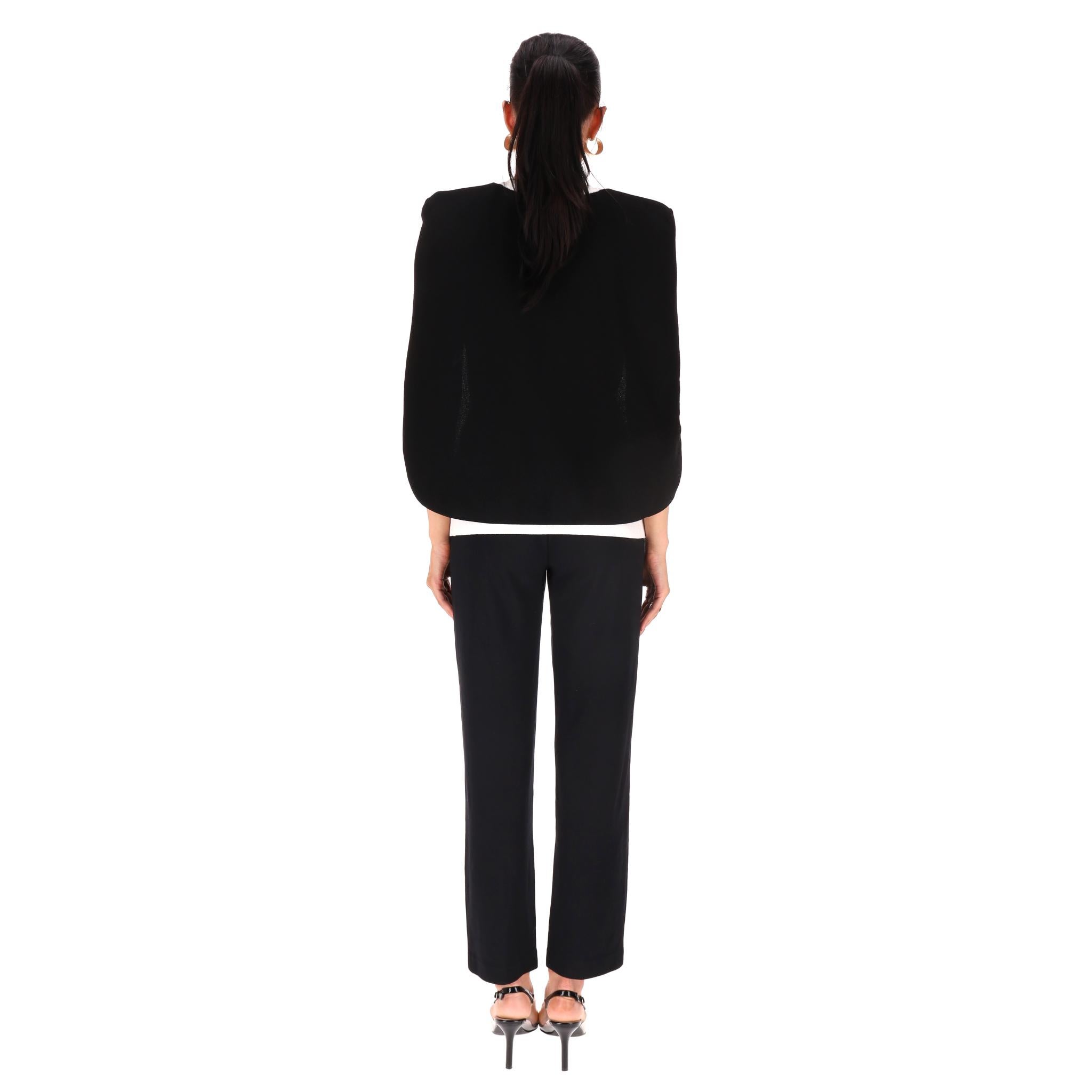 Top cape bicolore Givenchy Bon état - En vente à London, GB