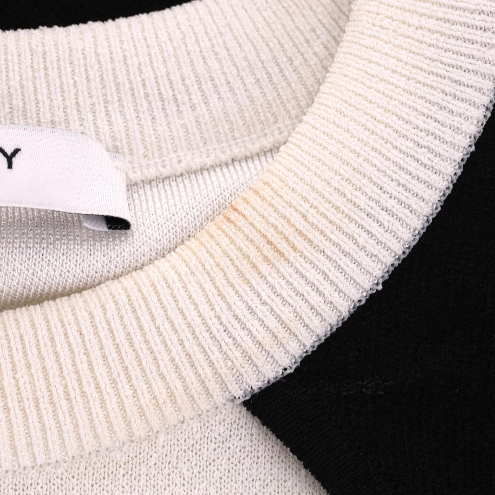 Top cape bicolore Givenchy en vente 4