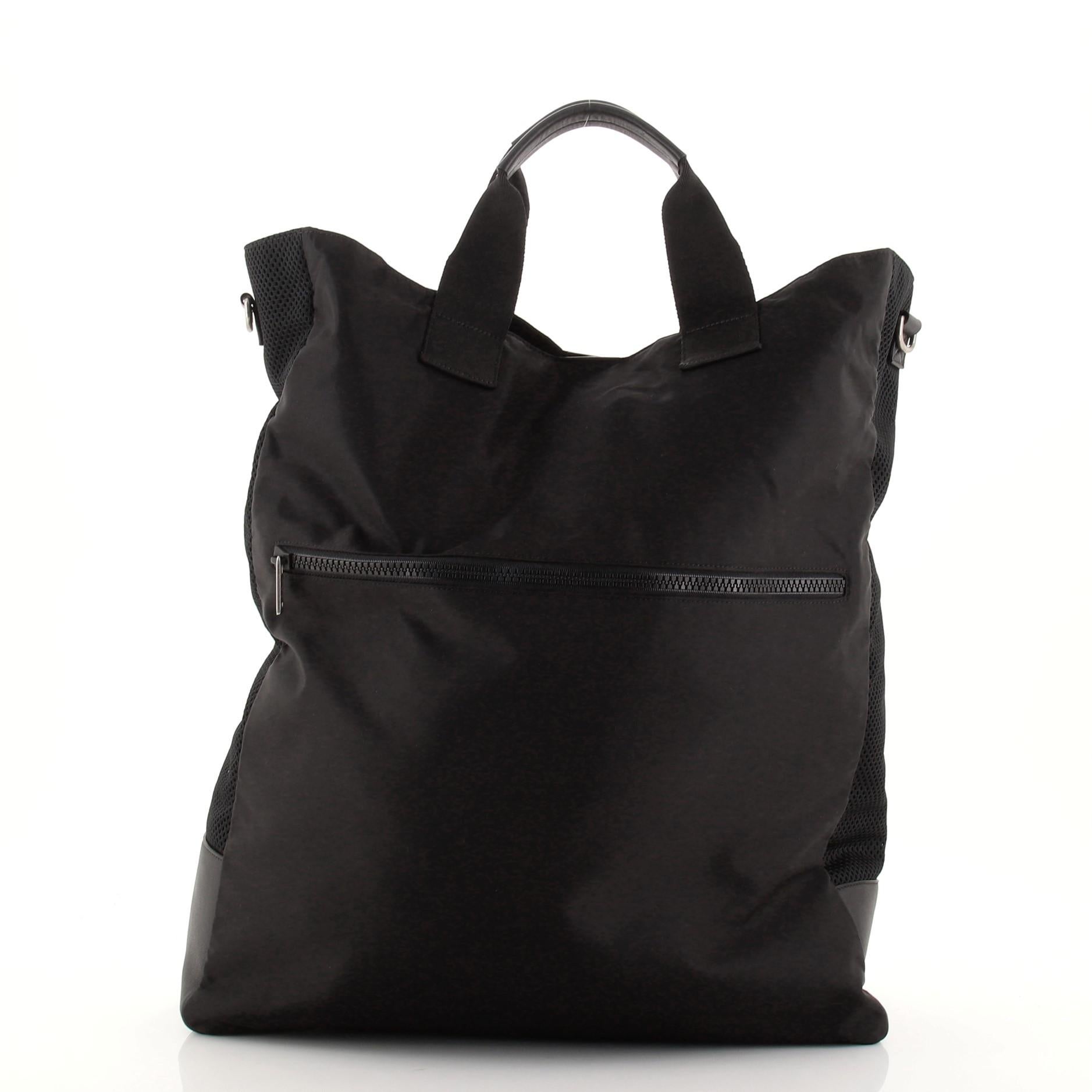 Black Givenchy UT3 Tote Nylon Large