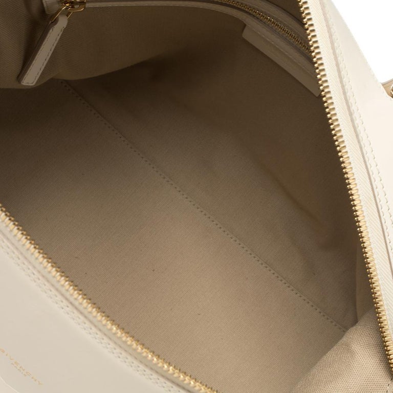 Givenchy Vanilla Leather Sway Top Handle Bag at 1stDibs