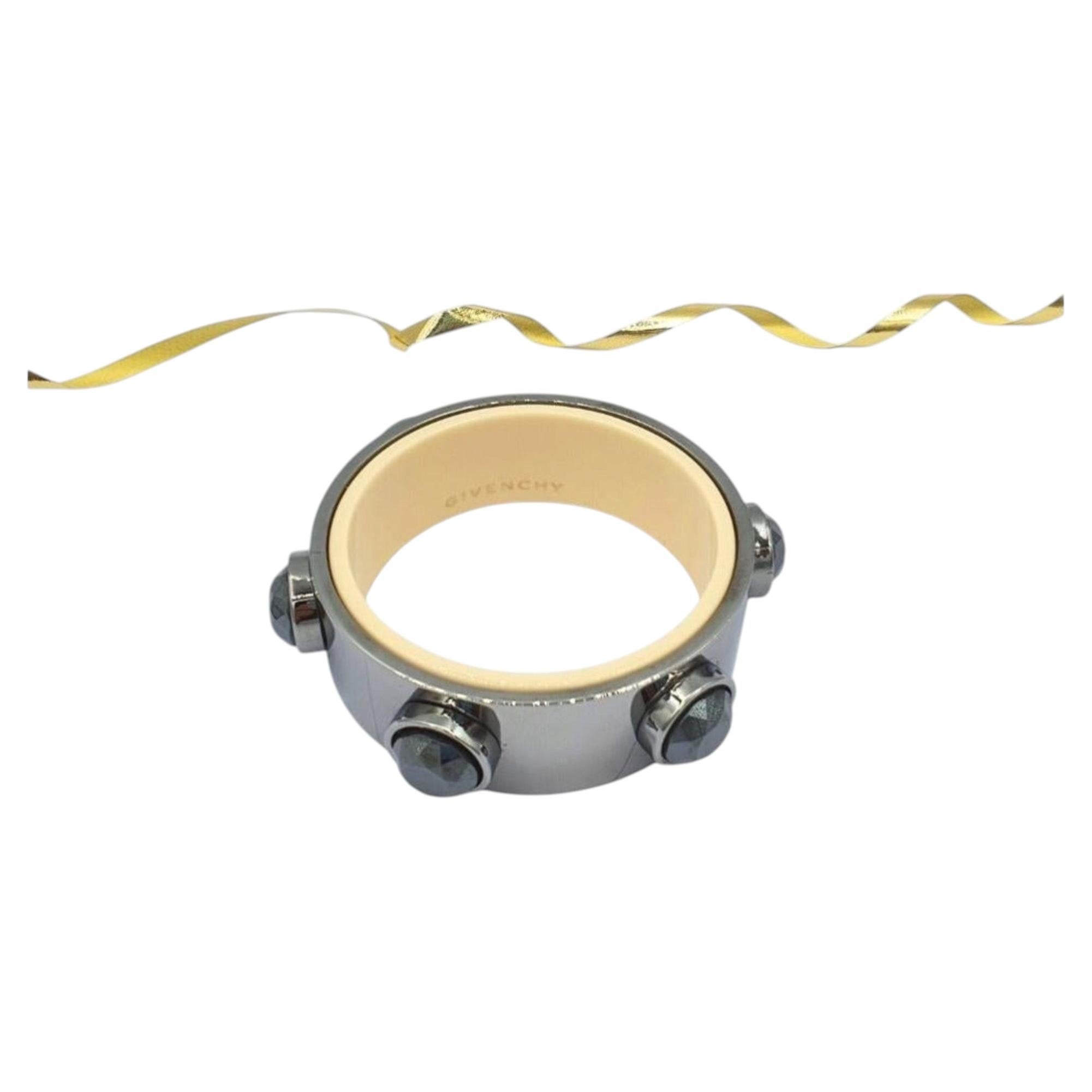Pre-owned Givenchy Vintage Wide Bangle Bracelet By Riccardo Tisci, France, 2000s In Multi