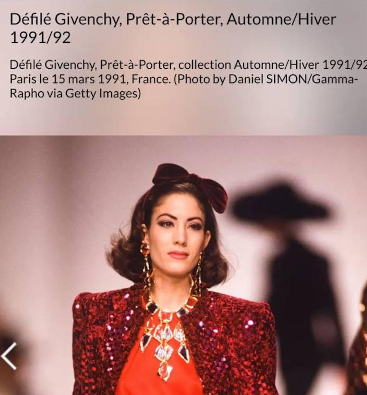 Bracelet vintage Givenchy, Collection A/H 1991-1992 en vente 4
