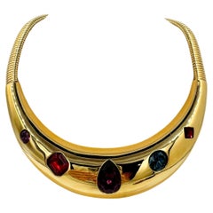 Givenchy vintage collar necklace, 1980s