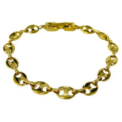 Givenchy Retro Gold Plated Bracelet 1970s 