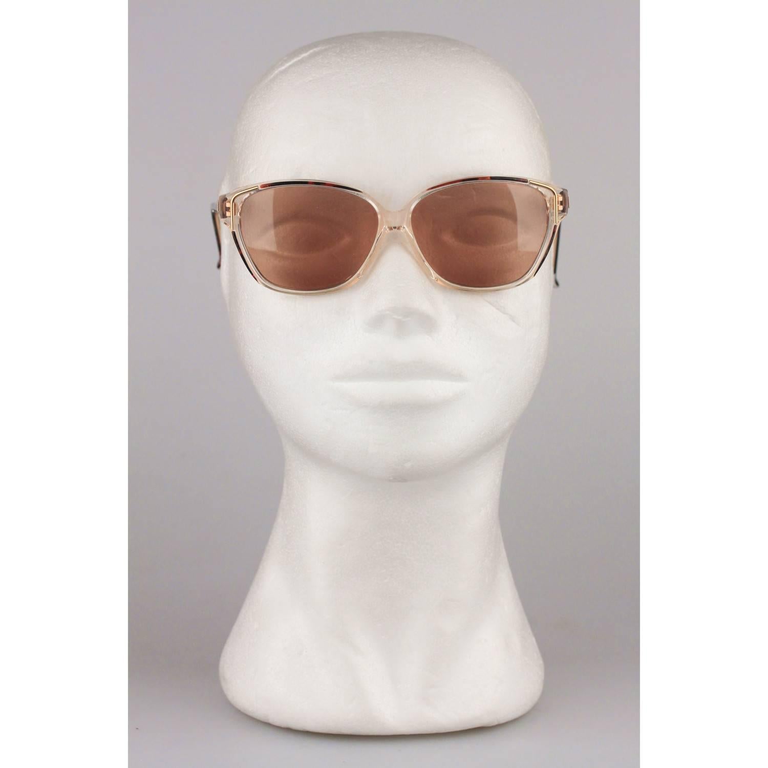 Brown GIVENCHY Vintage Multicolor 80s Elegant Sunglasses G3911 55-11mm NOS
