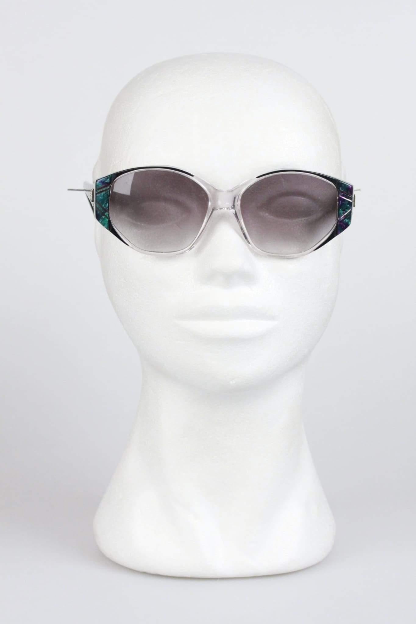 Gray Givenchy Vintage Sunglasses Mod. G8915