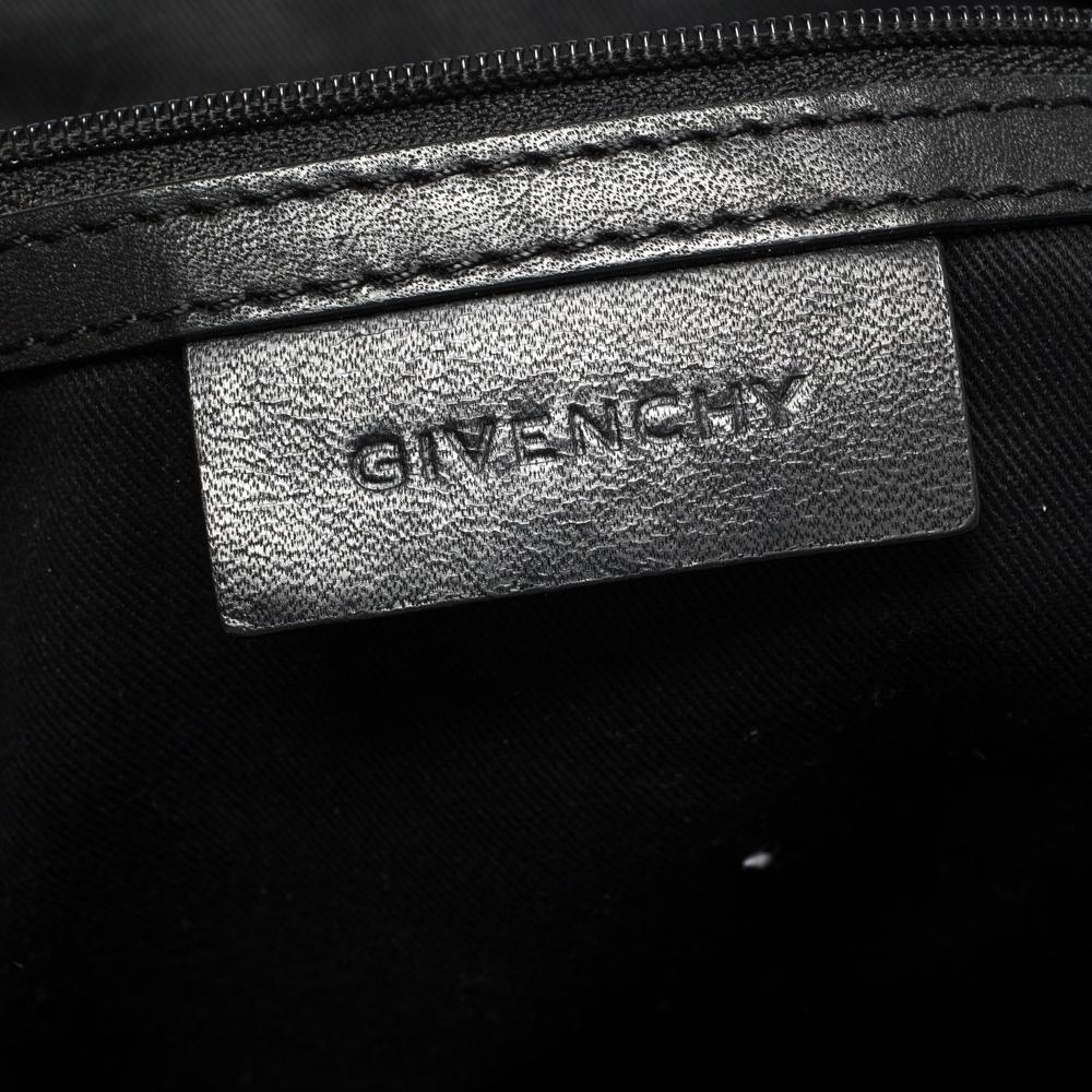 Givenchy White/Black Monogram Coated Canvas and Leather Shopper Tote 2