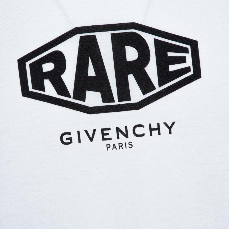 Givenchy White Cotton Rare Print Regular Fit T-Shirt M at 1stDibs | givenchy  rare t shirt, rare givenchy t shirt, givenchy label tag