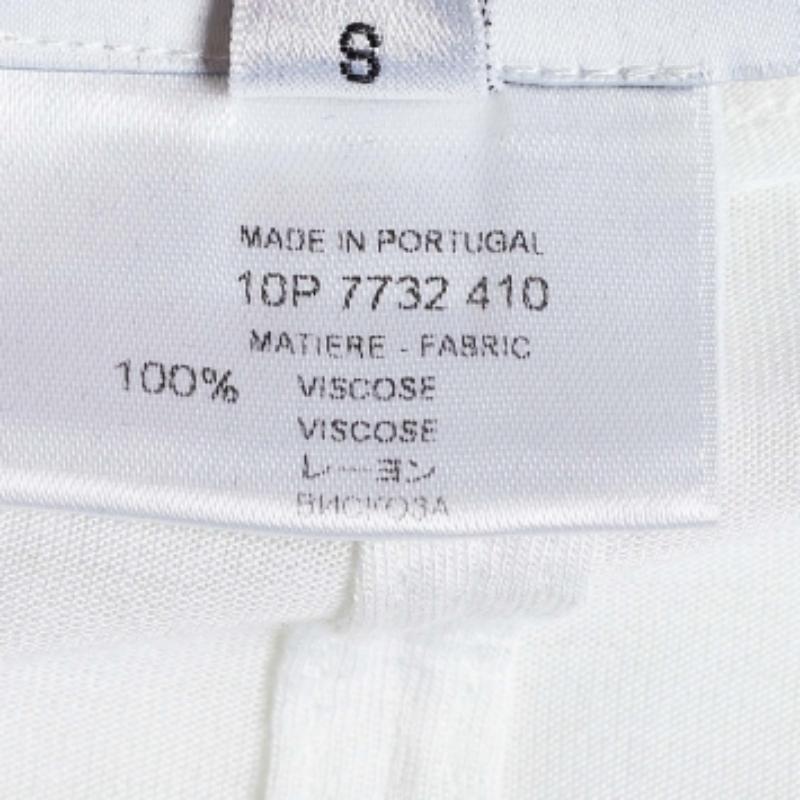 Donna S.S. White - Top a maniche intere in maglia - S.S. in vendita
