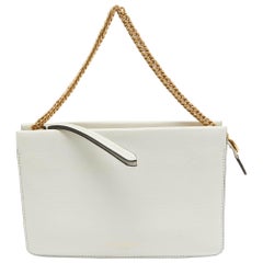 Givenchy White Leather Cross3 Crossbody Bag