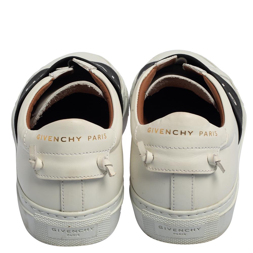 Women's Givenchy White Leather Urban Street Sneakers Size 36